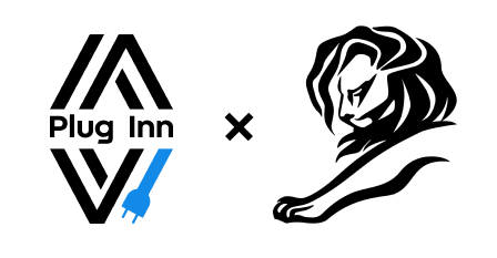 Plug Inn and Lion Cannes logo