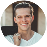 Portrait of a smiling young man